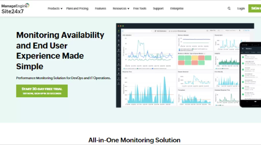 Site24x7-Monitoring Applications