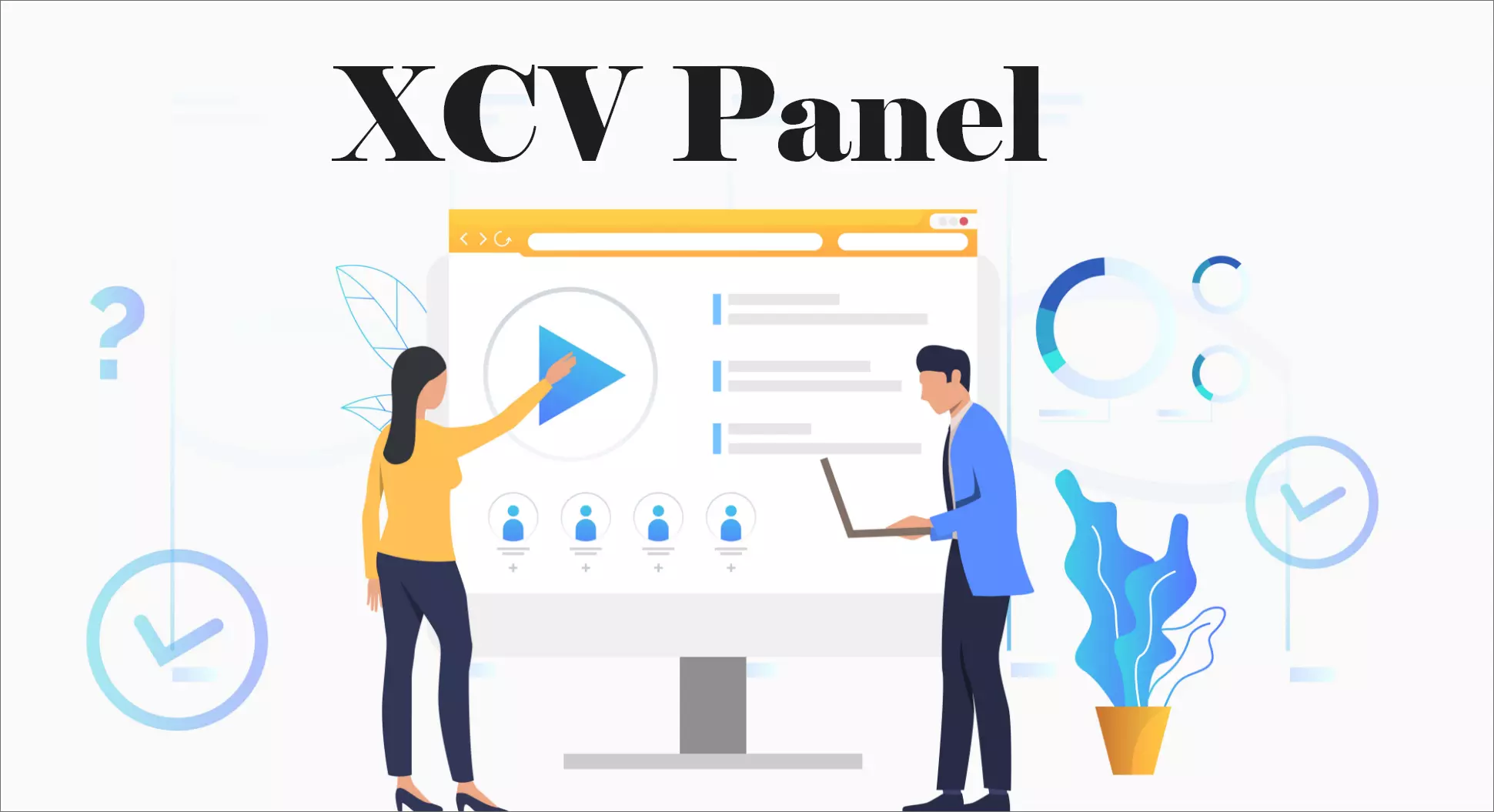 Explore XCV Panel Website management